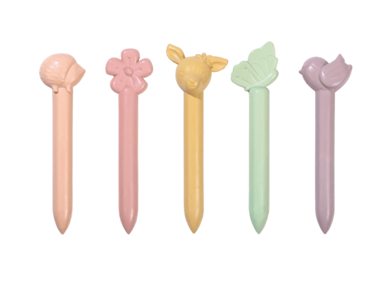 Little Dutch Wax Crayons Fairy Garden 126374